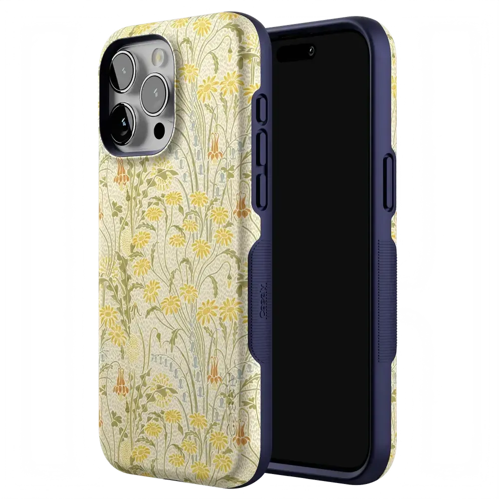 Boho Blooms | Golden Floral Case