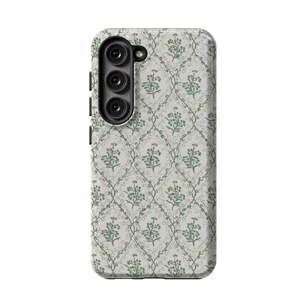 Sage Tapestry | Floral Vines Case
