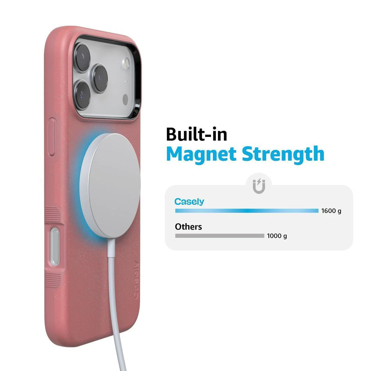 Starfish Wishes | Coral Pink Shimmer Case