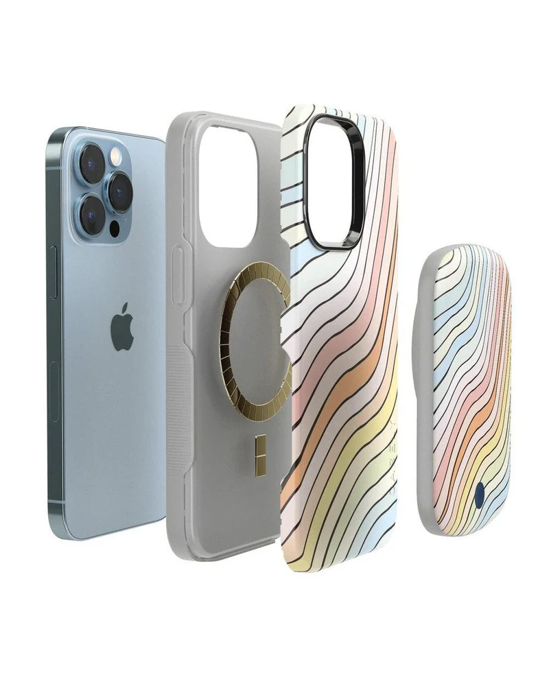 Ride The Wave | Pastel Rainbow Lined Power Pod