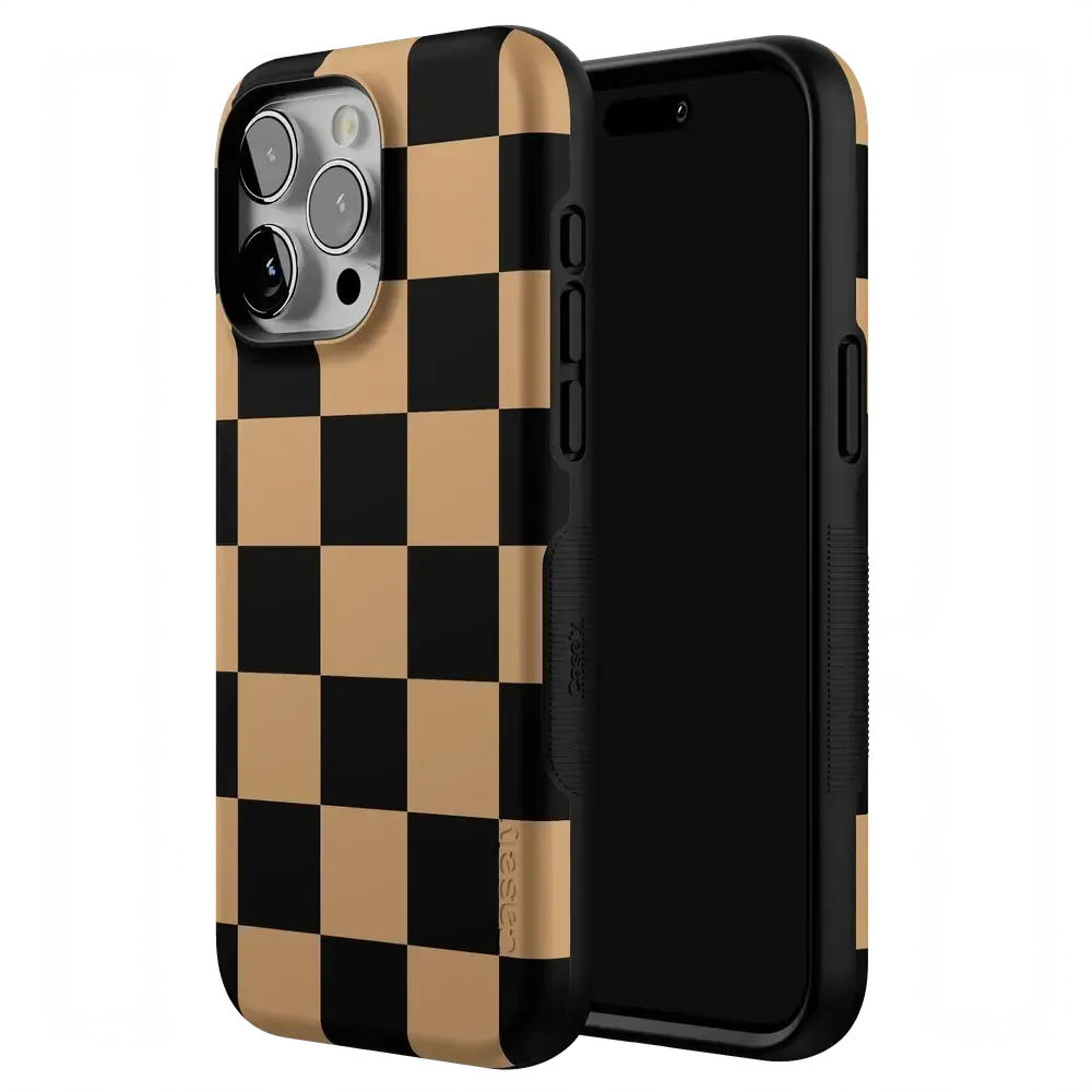 Fit Check | Black & Brown Checkerboard Case