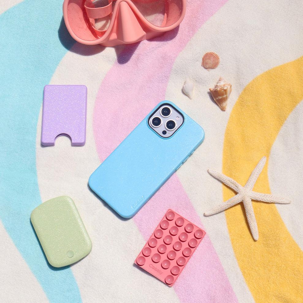 Lavender Waves | Purple Shimmer MagWallet