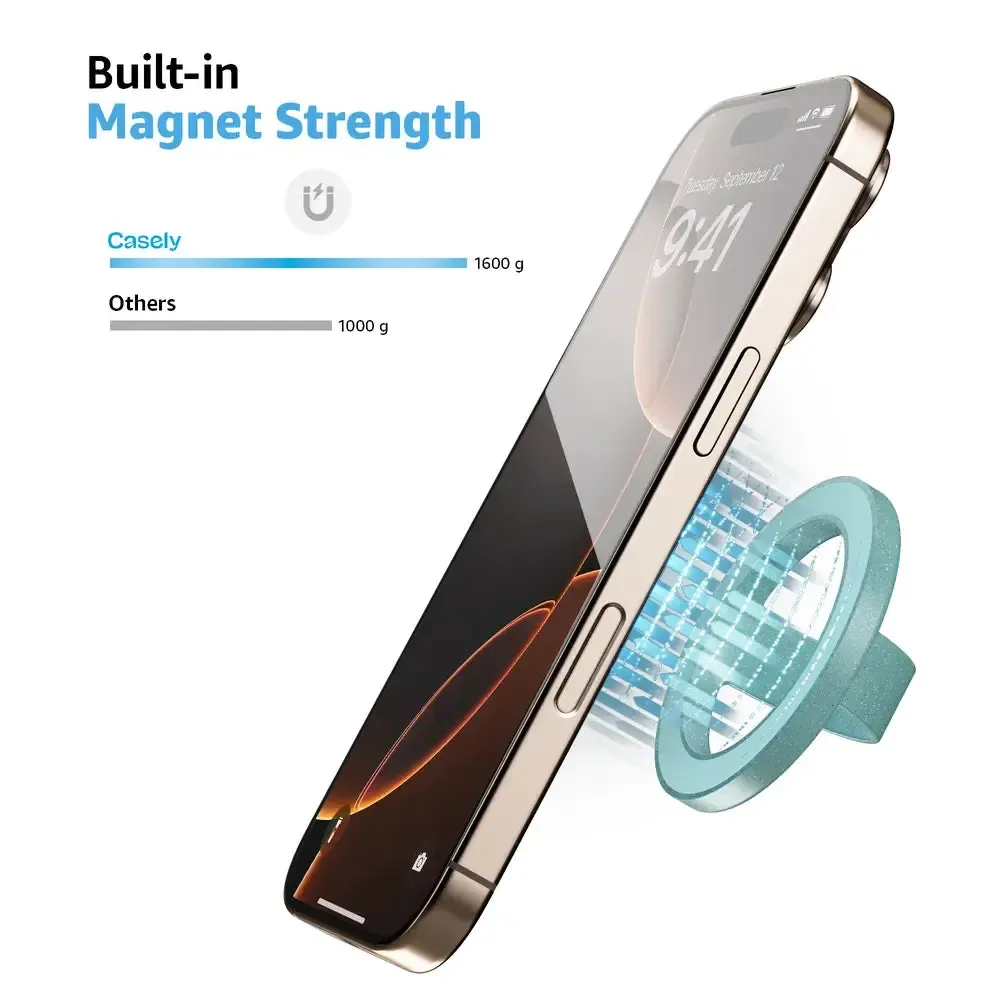 Aquamarine | Ocean Blue Shimmer MagRing