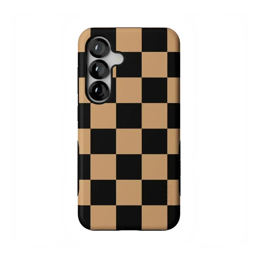 Fit Check | Black & Brown Checkerboard Case