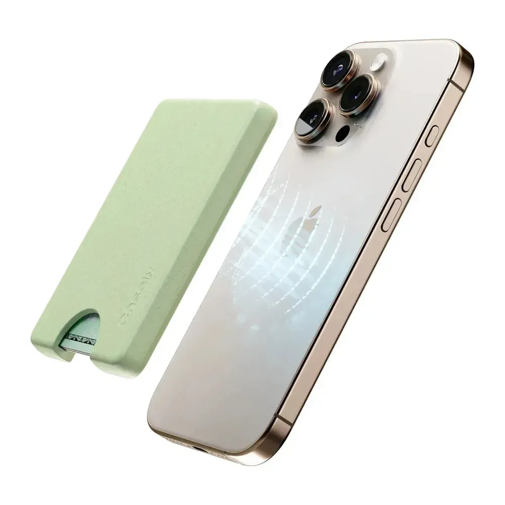 Kiwi Kiss | Matcha Green Shimmer MagWallet