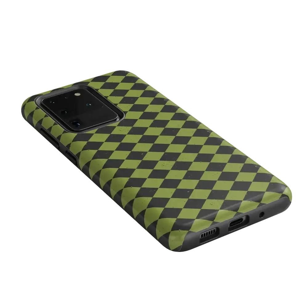 Wicked Hex | Green Checkered Case