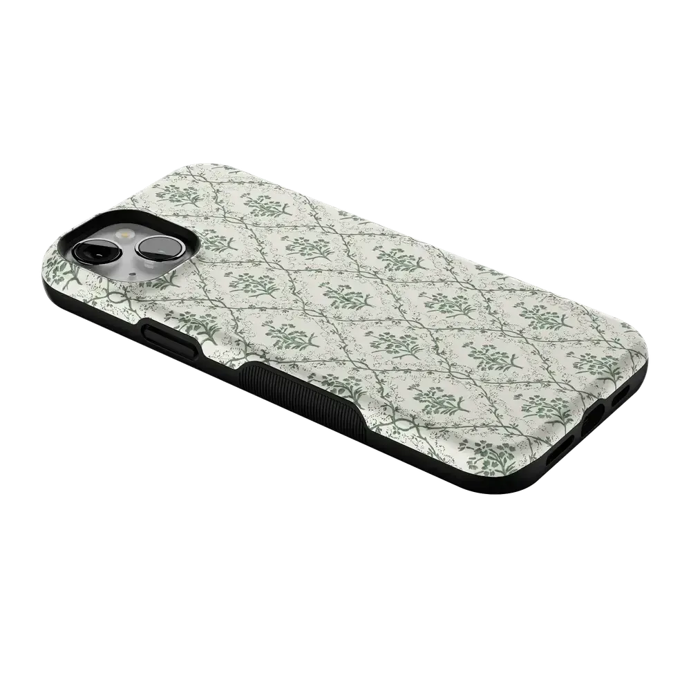 Sage Tapestry | Floral Vines Case