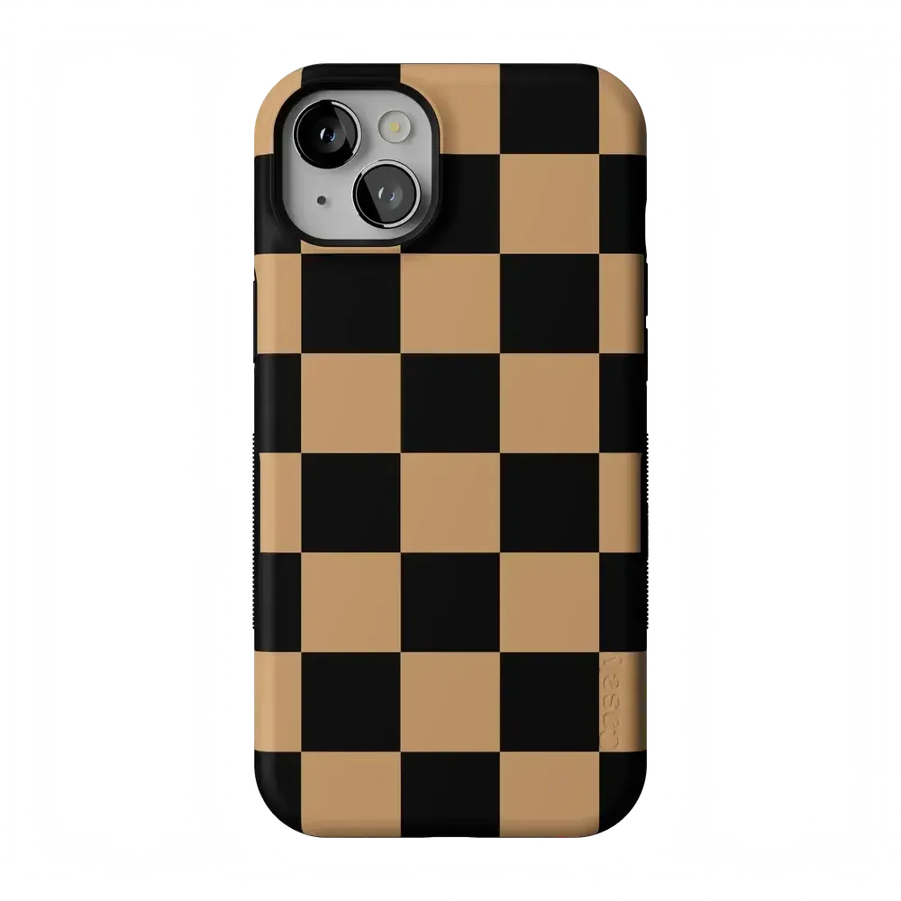 Fit Check | Black & Brown Checkerboard Case