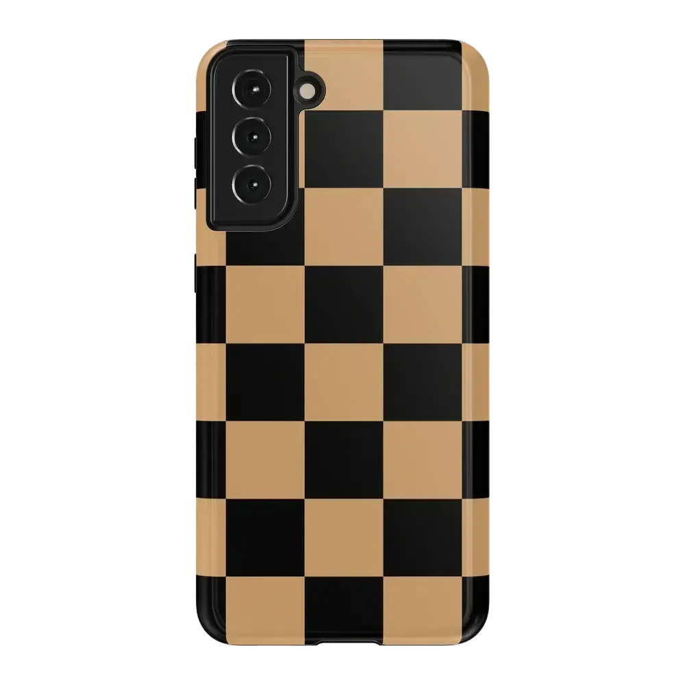 Fit Check | Black & Brown Checkerboard Case