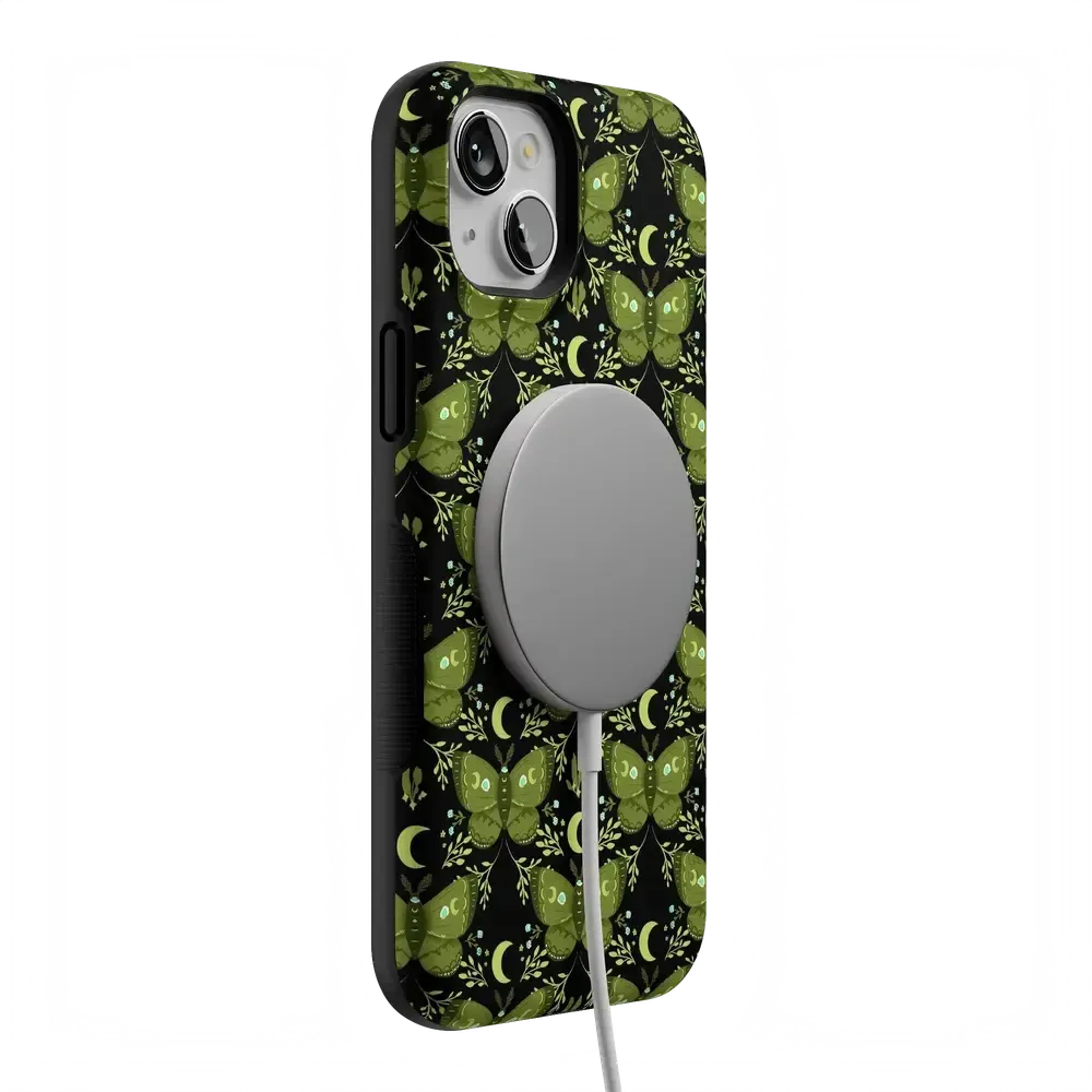 Mystic Moths | Green Twilight Case