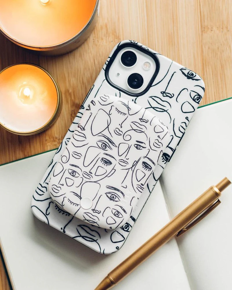 We're All Human | Minimal Face Art Power Pod