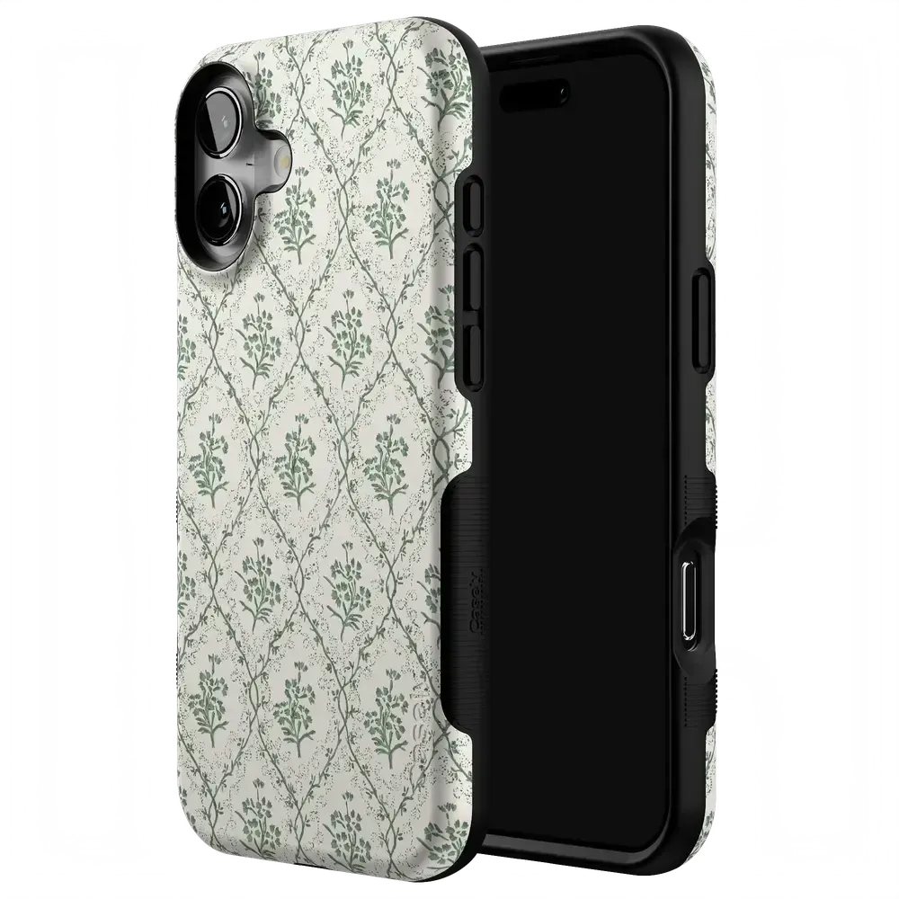 Sage Tapestry | Floral Vines Case