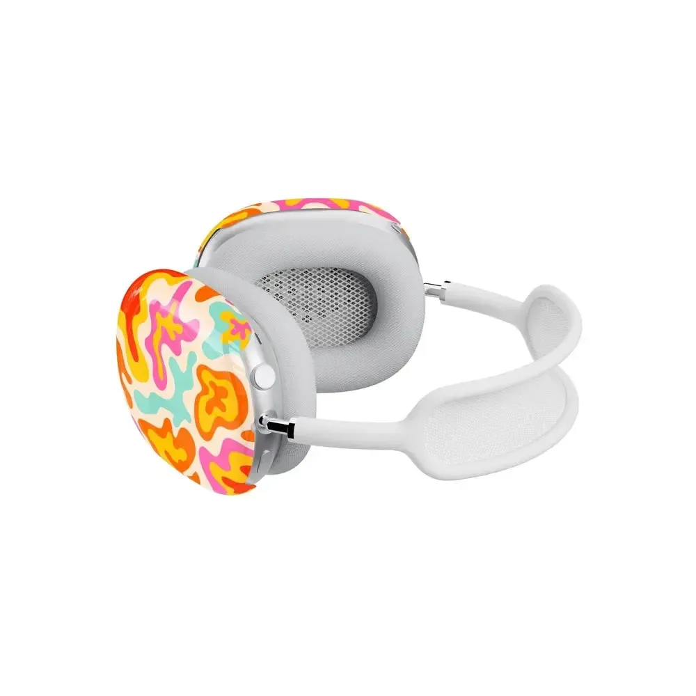 Tropical Color Splash | Abstract Retro AirPods Max Case