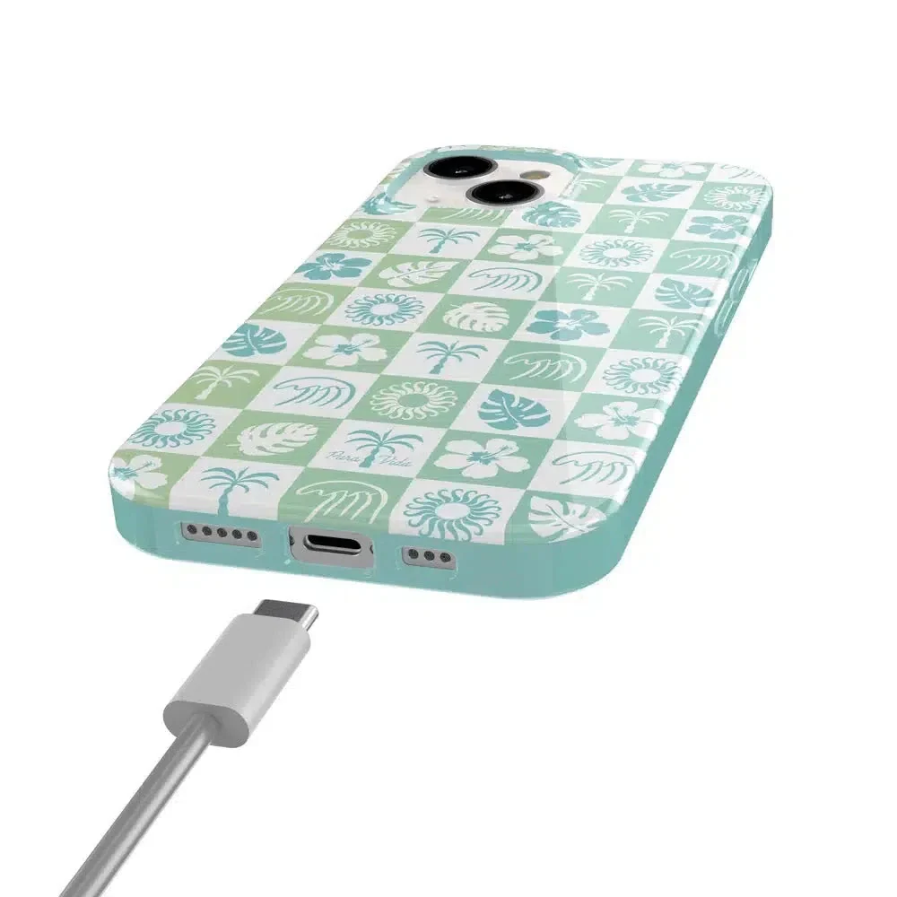Coastal Checkers | Pura Vida Case