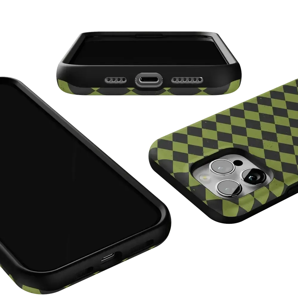 Wicked Hex | Green Checkered Case