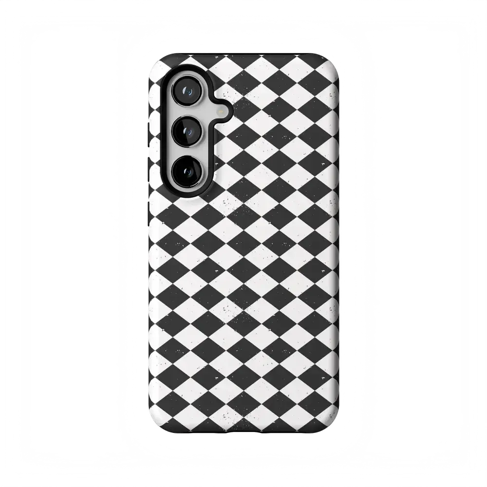 Salem's Hex | Black & White Checkered Case