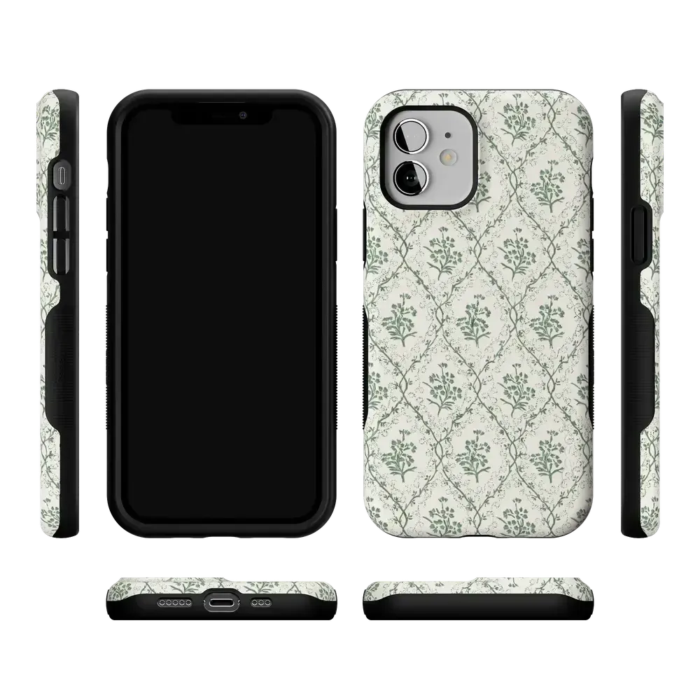 Sage Tapestry | Floral Vines Case