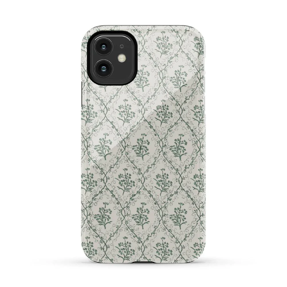 Sage Tapestry | Floral Vines Case