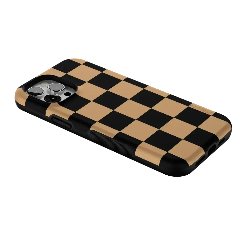 Fit Check | Black & Brown Checkerboard Case