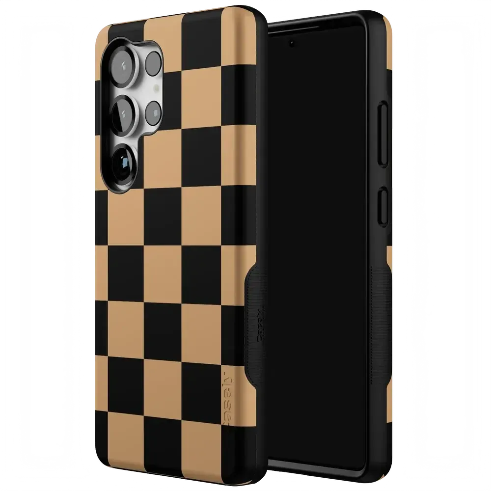Fit Check | Black & Brown Checkerboard Case