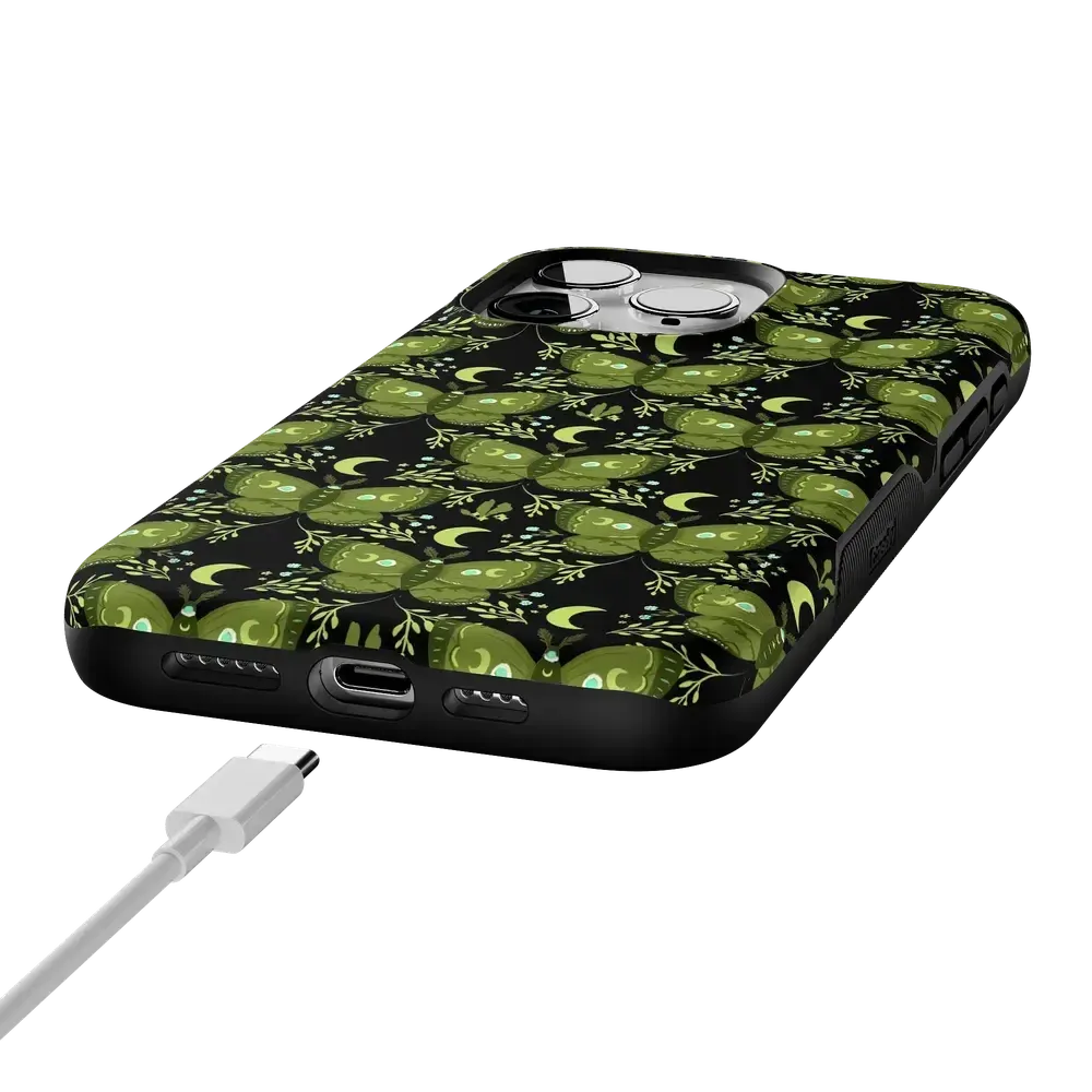 Mystic Moths | Green Twilight Case