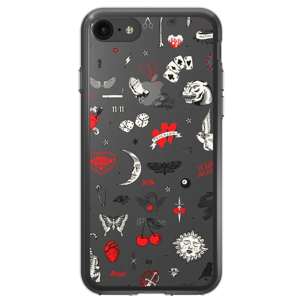 Not a Phase | Clear Flash Tattoo Case