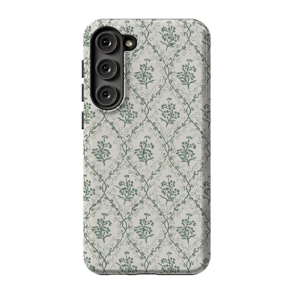 Sage Tapestry | Floral Vines Case