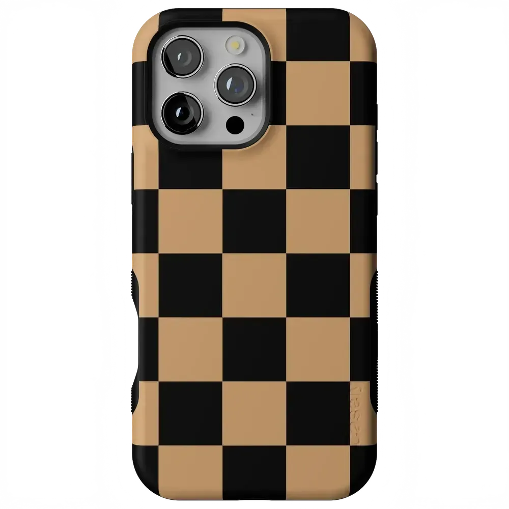 Fit Check | Black & Brown Checkerboard Case