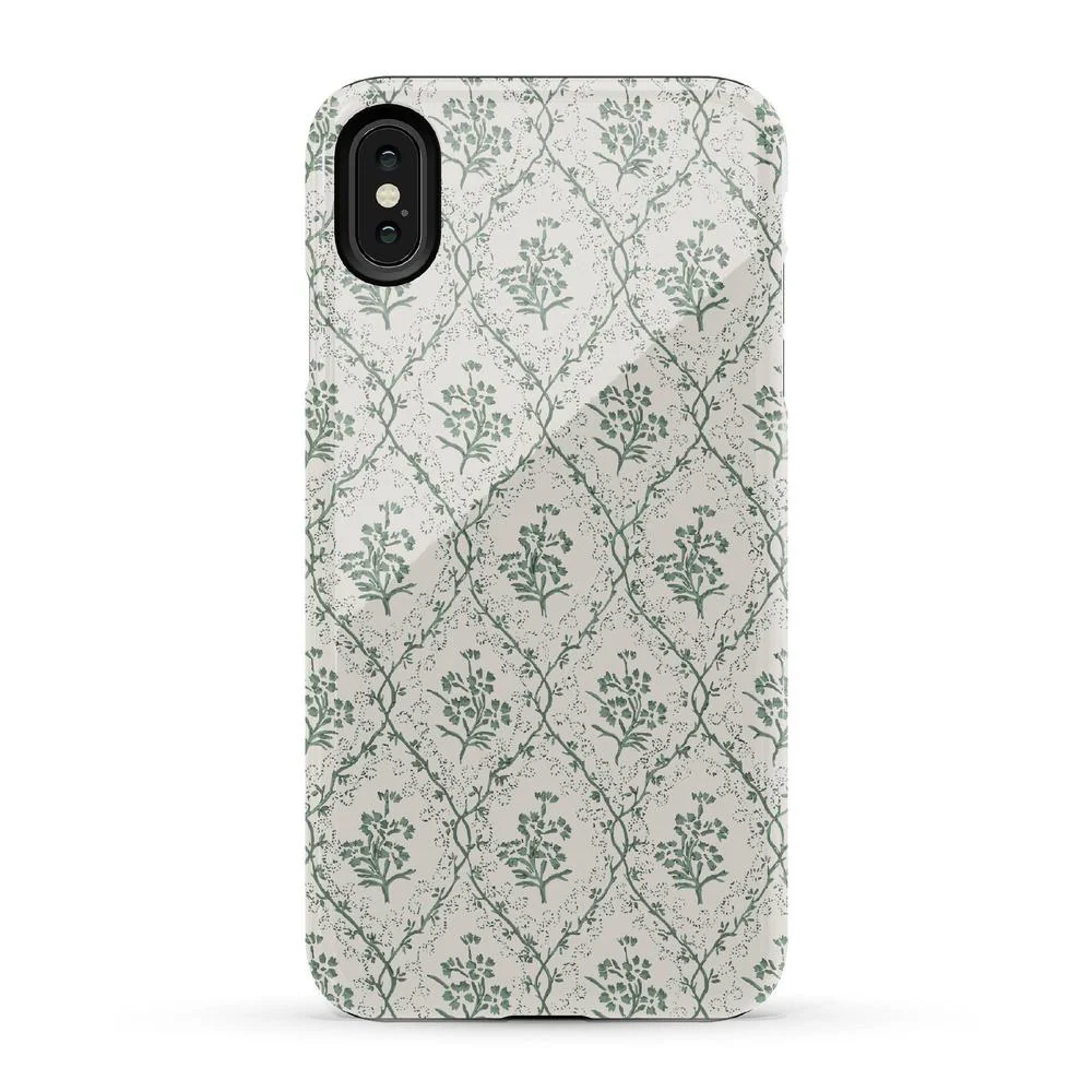 Sage Tapestry | Floral Vines Case