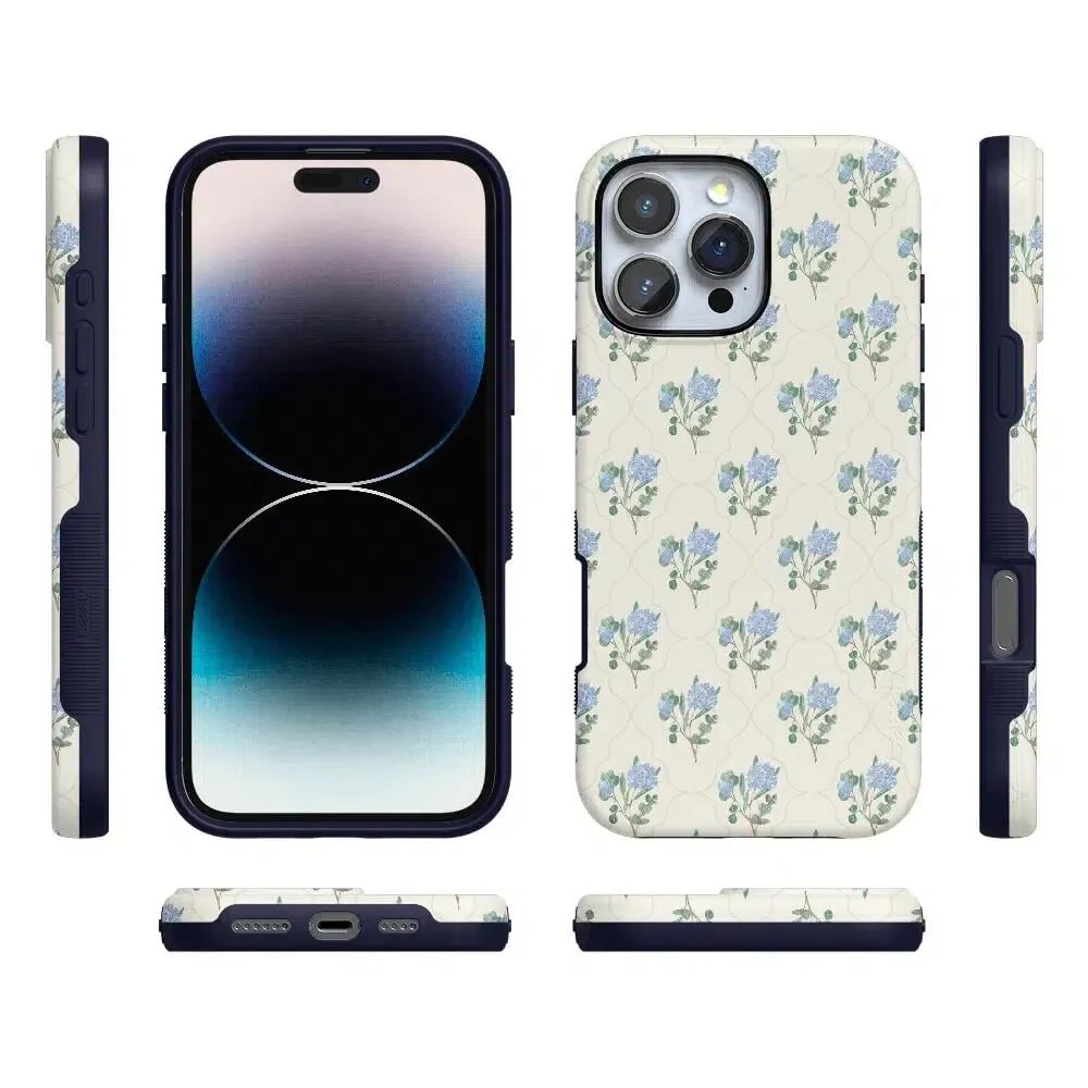 Vintage Garden | Blue Hydrangea Case