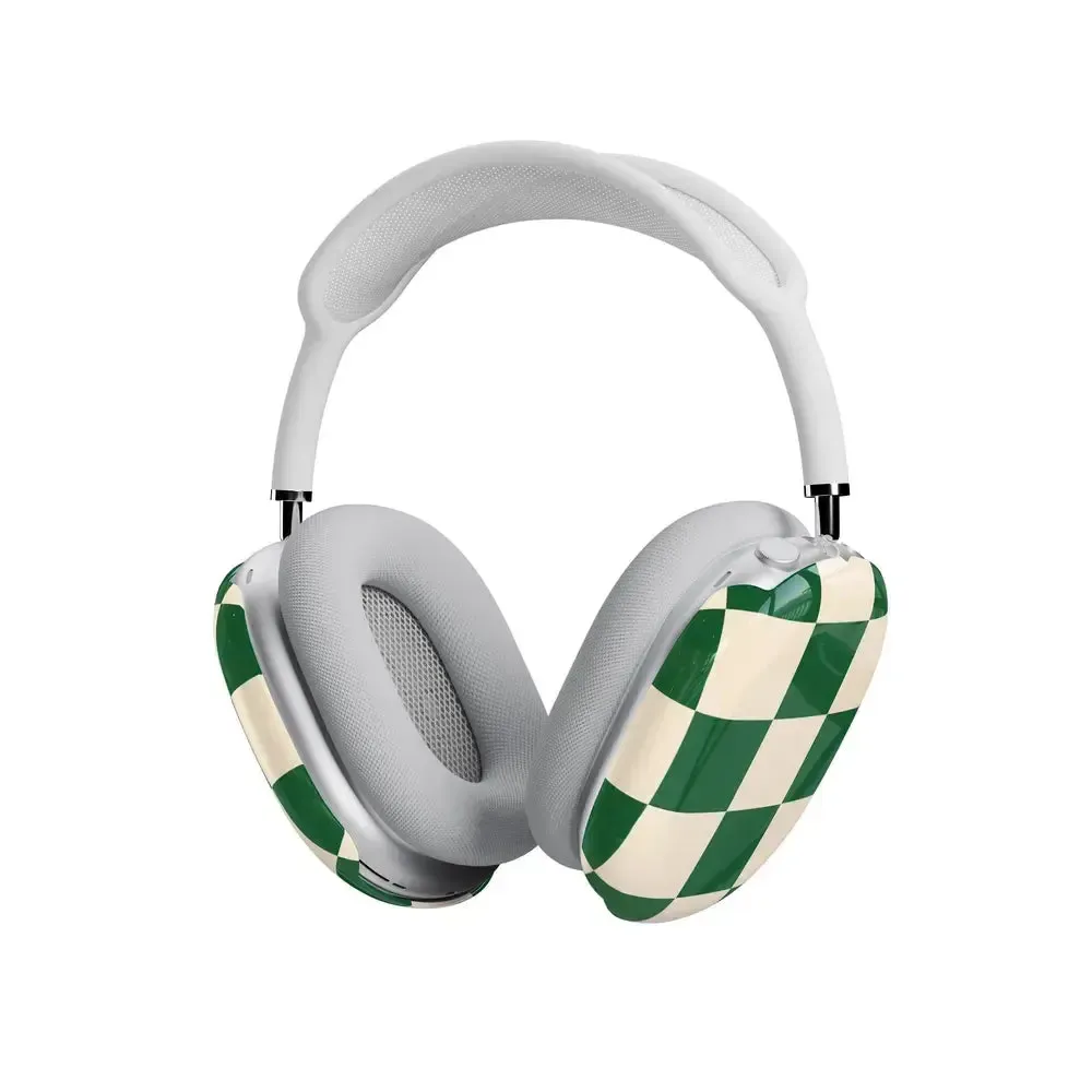 Fit Check | Green Checkerboard AirPods Max Case