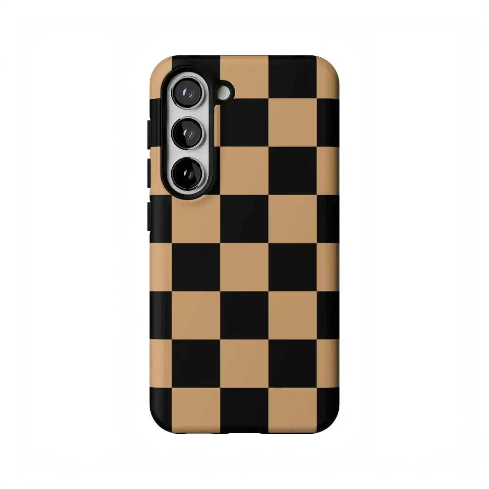 Fit Check | Black & Brown Checkerboard Case
