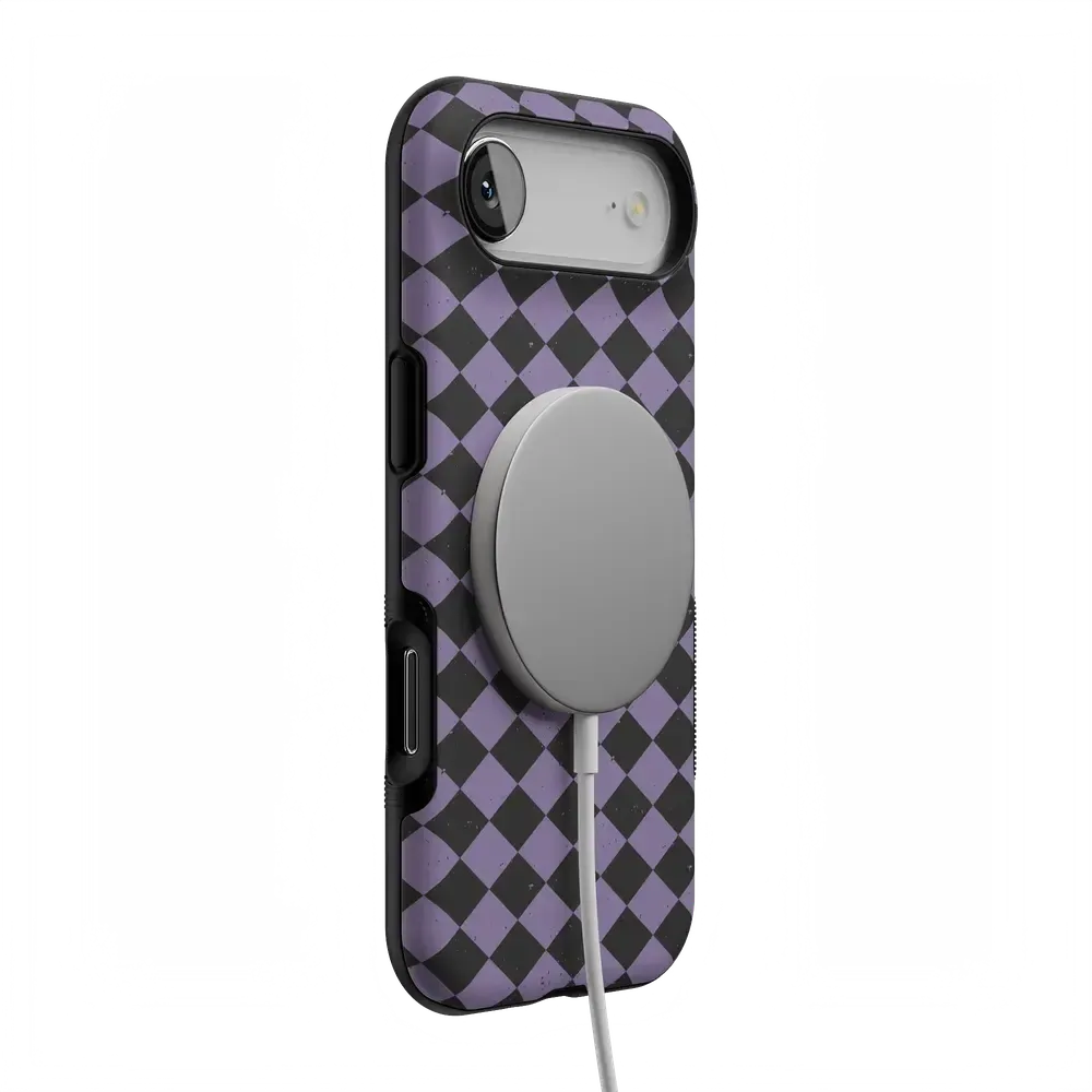 Midnight Hex | Purple Checkered Case