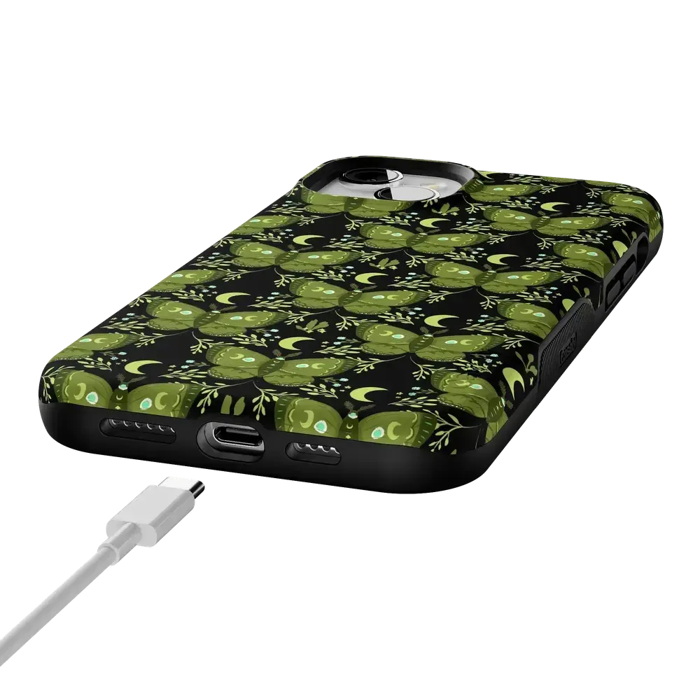 Mystic Moths | Green Twilight Case