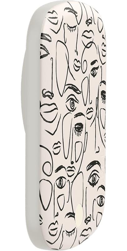 We're All Human | Minimal Face Art Power Pod