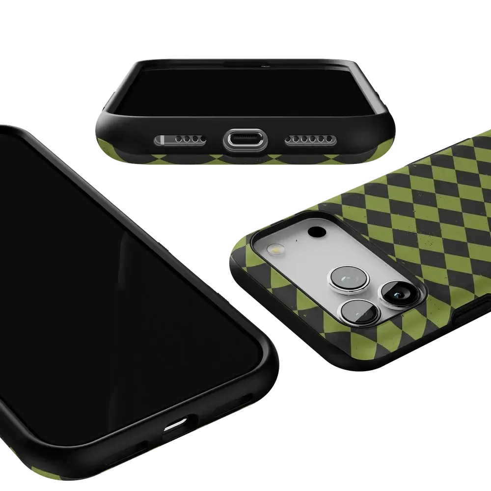 Wicked Hex | Green Checkered Case