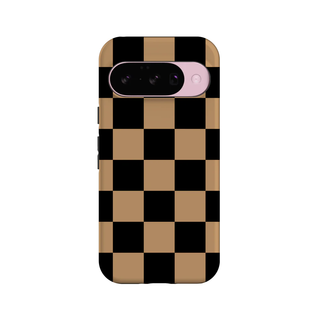 Fit Check | Black & Brown Checkerboard Case