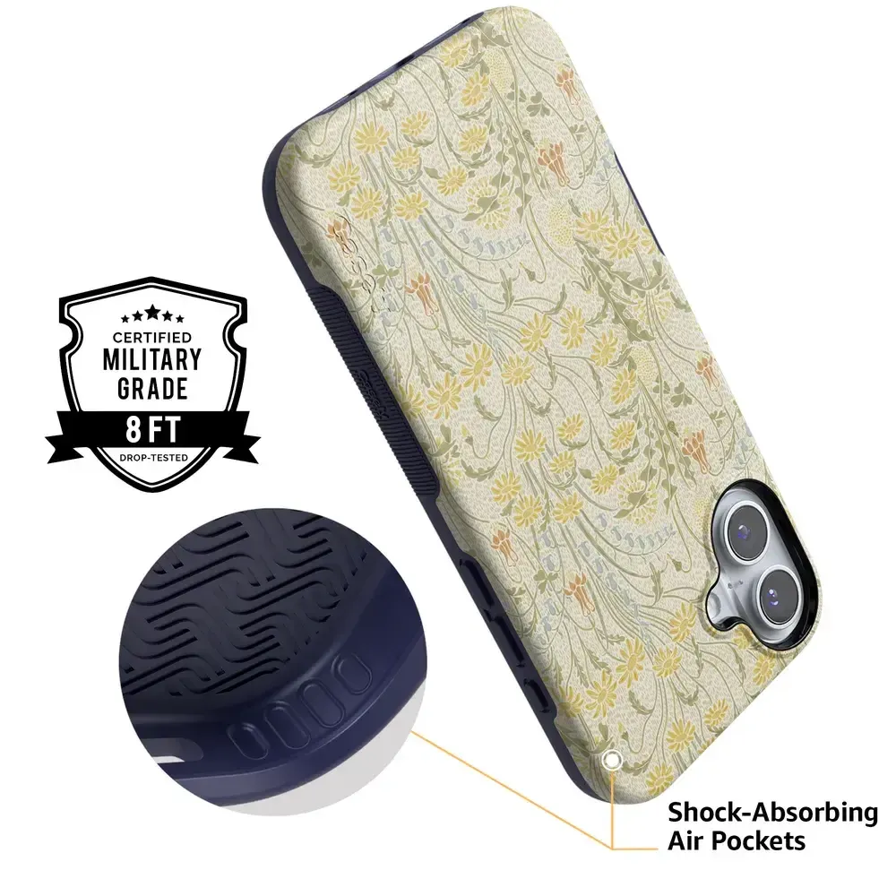 Boho Blooms | Golden Floral Case