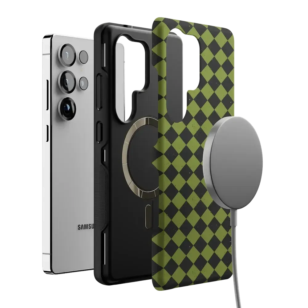 Wicked Hex | Green Checkered Case