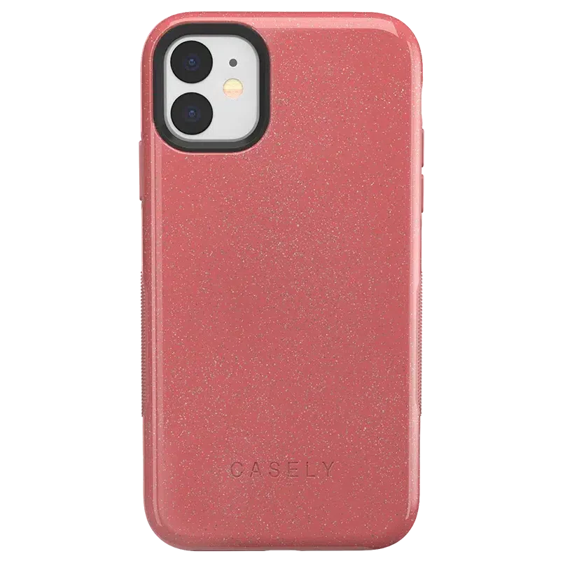 Starfish Wishes | Coral Pink Shimmer Case