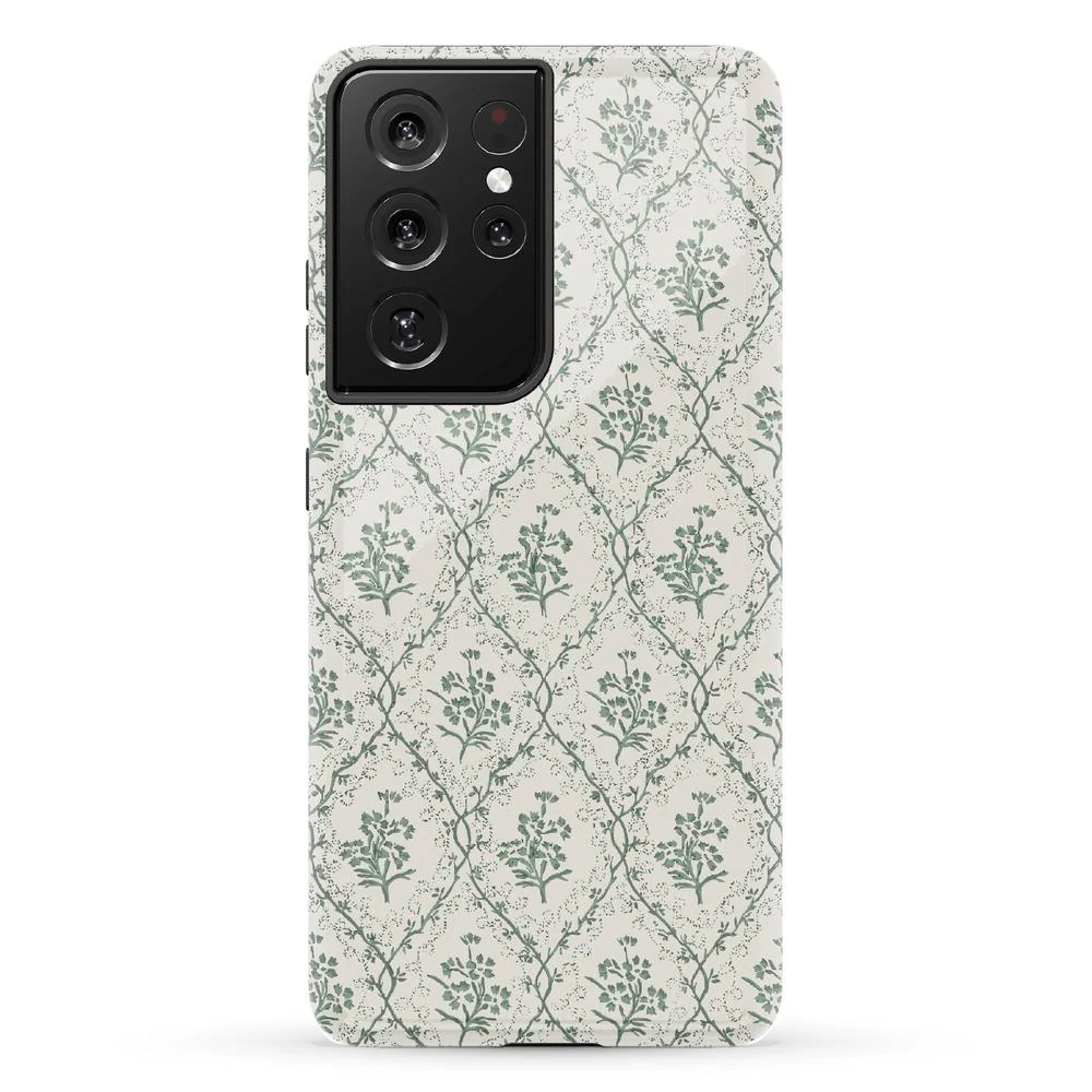 Sage Tapestry | Floral Vines Case