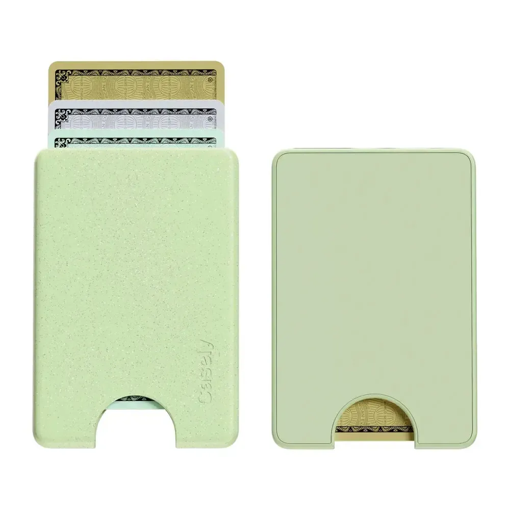 Kiwi Kiss | Matcha Green Shimmer MagWallet