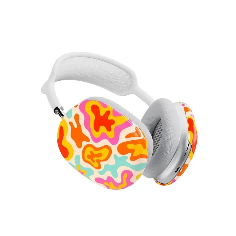 Tropical Color Splash | Abstract Retro AirPods Max Case