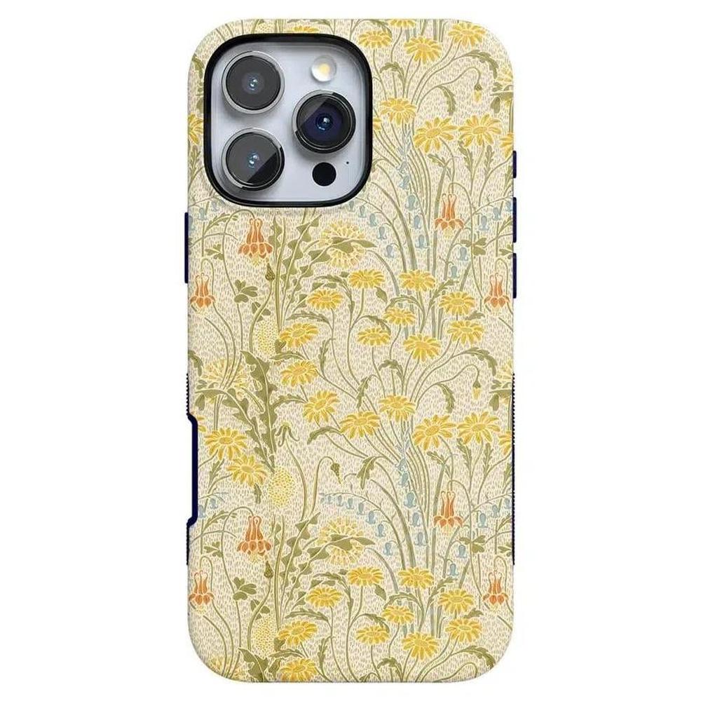 Boho Blooms | Golden Floral Case