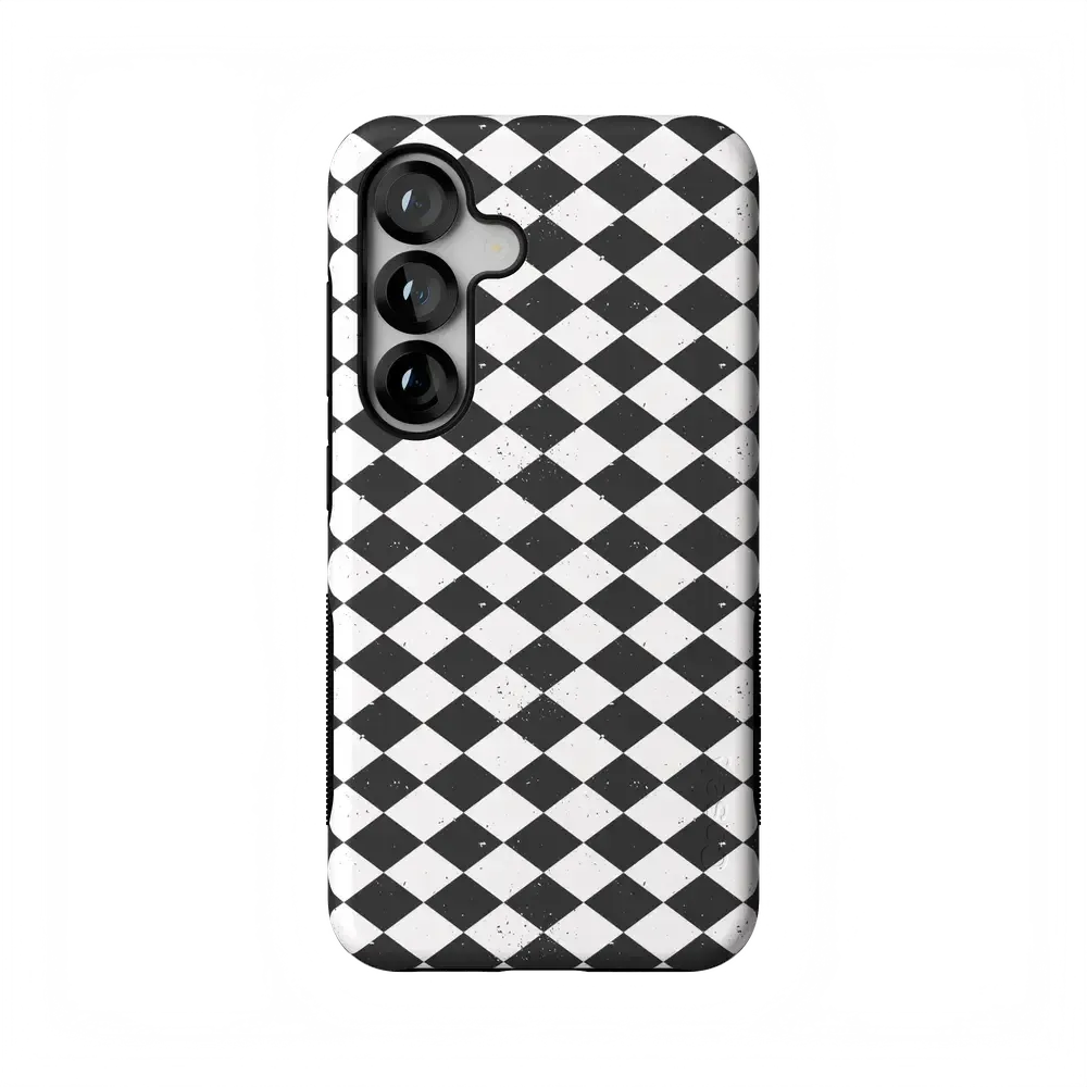 Salem's Hex | Black & White Checkered Case