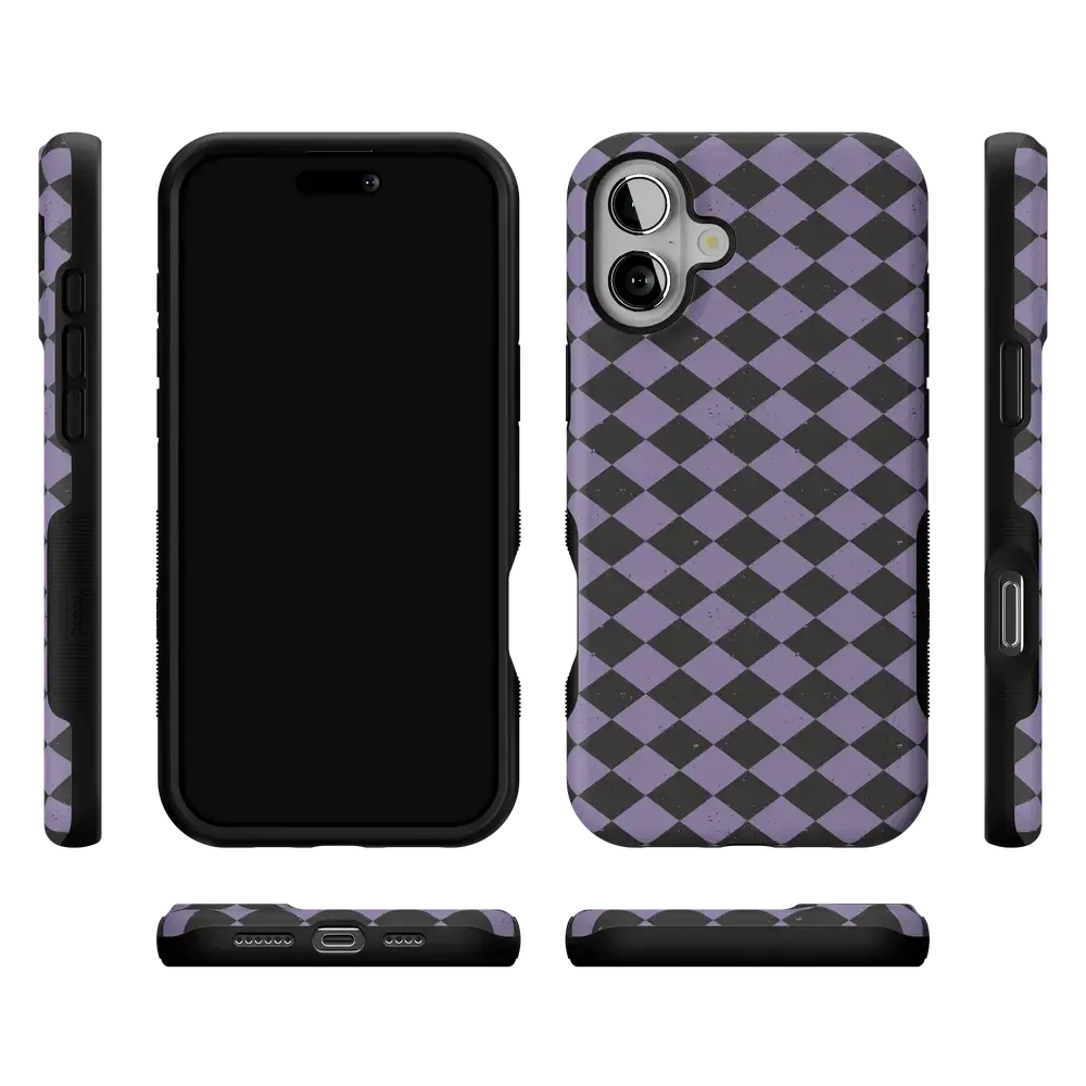 Midnight Hex | Purple Checkered Case
