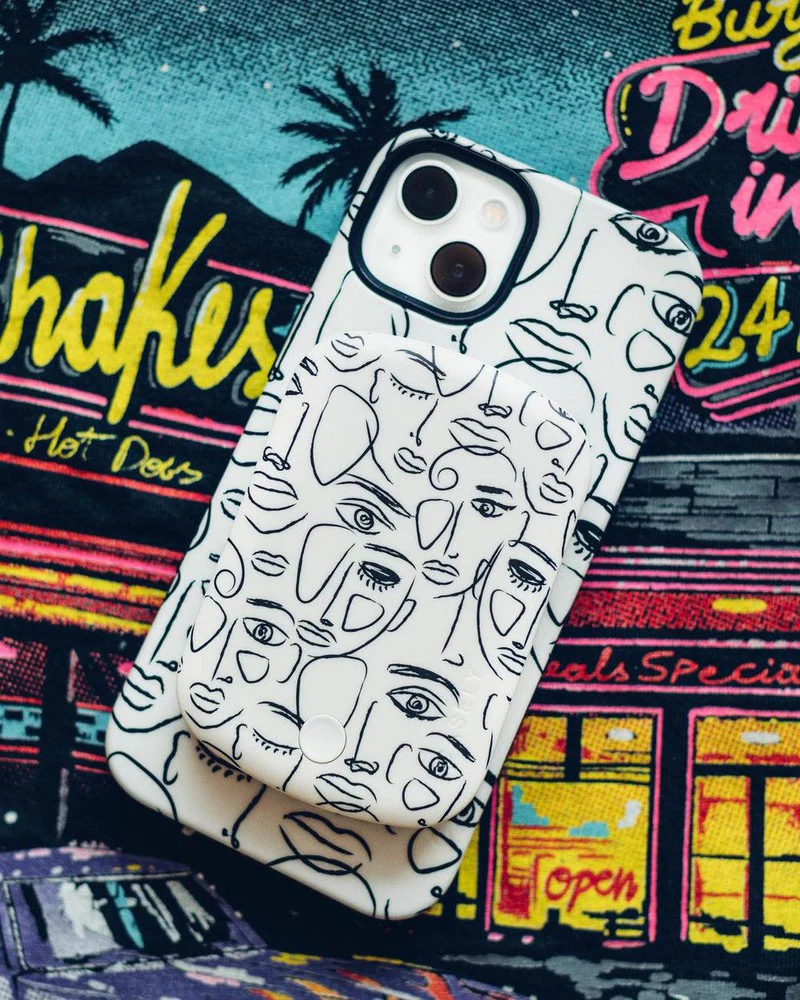 We're All Human | Minimal Face Art Power Pod