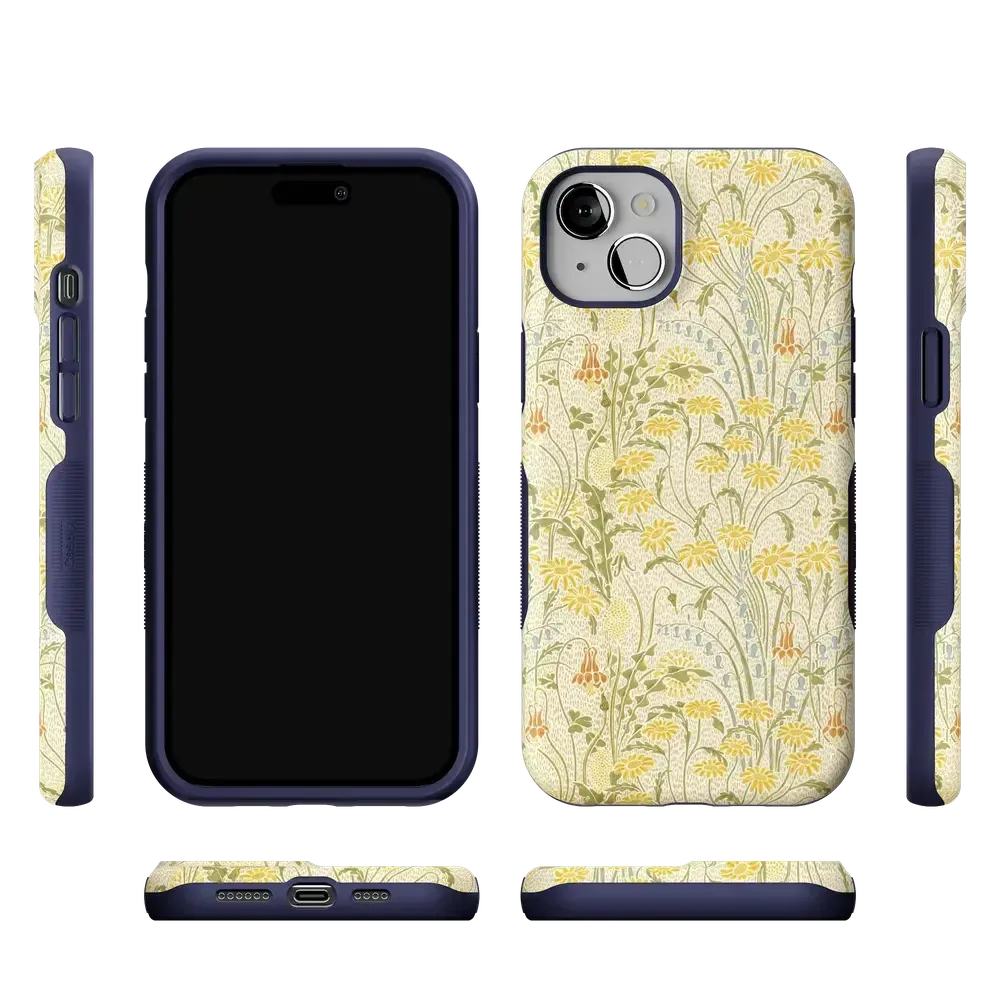 Boho Blooms | Golden Floral Case