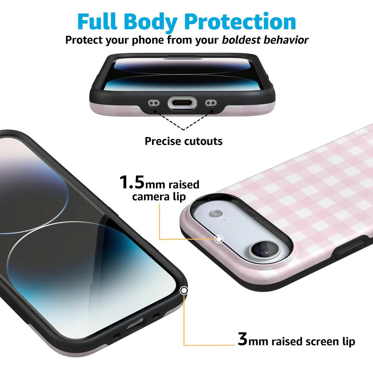 Pink Plaid | Sunday Best Case