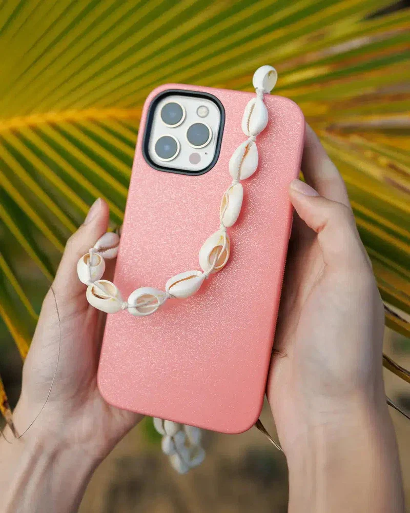 Starfish Wishes | Coral Pink Shimmer Case